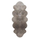 Australisches Lammfell aus 2 Fellen – Taupe