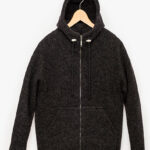 Kaputzenjacke in Anthrazit