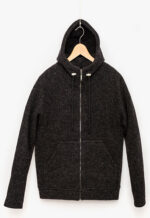 Kaputzenjacke in Anthrazit