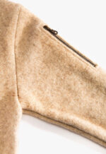 Klassische Stehkragenjacke in Naturfarben – Bild 3