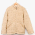 Wollflorjacke