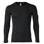 Herren Shirt langarm – Wolle/Seide – Bild 3