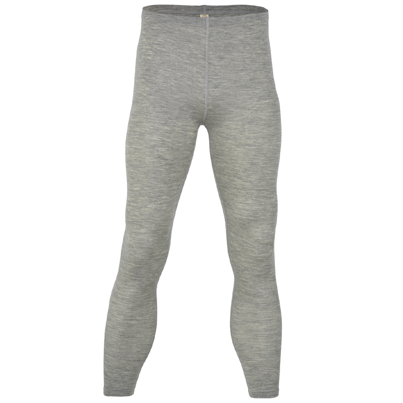 Herren-Leggins (1) Herren-Leggings Wolle/Seide hellgrau – Bild 1