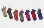 ARAN Donegal-Tweed Damen-Kurzsocken
