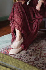 Ballerina-Hausschuhe aus Schafwolle – Bild 2