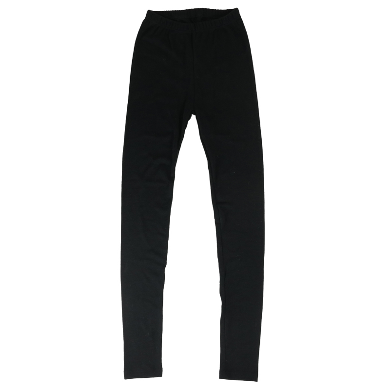 leggins_schwarz (2) Damen – Leggings Wolle/Seide – Bild 1