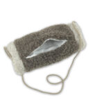 Muff Wollflor zweifarbig – Bild 2