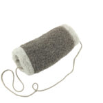 Muff Wollflor zweifarbig