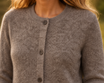 BERGWEG BASICS Strickmantel aus Tiroler Bergschafwolle – Bild 11