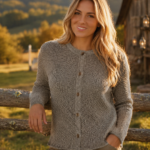 BERGWEG BASICS Strukturjacke aus Tiroler Bergschafwolle