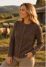 BERGWEG BASICS Strukturjacke aus Tiroler Bergschafwolle – Bild 8