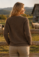 BERGWEG BASICS Strukturjacke aus Tiroler Bergschafwolle – Bild 9