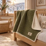 Woll-Krippendecke HUNTER - 100 x 140 cm – Bild 2