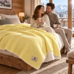 Wollbettdecke LEMON - Doppelbett – Bild 2