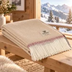 Wolldecke Denver Crema